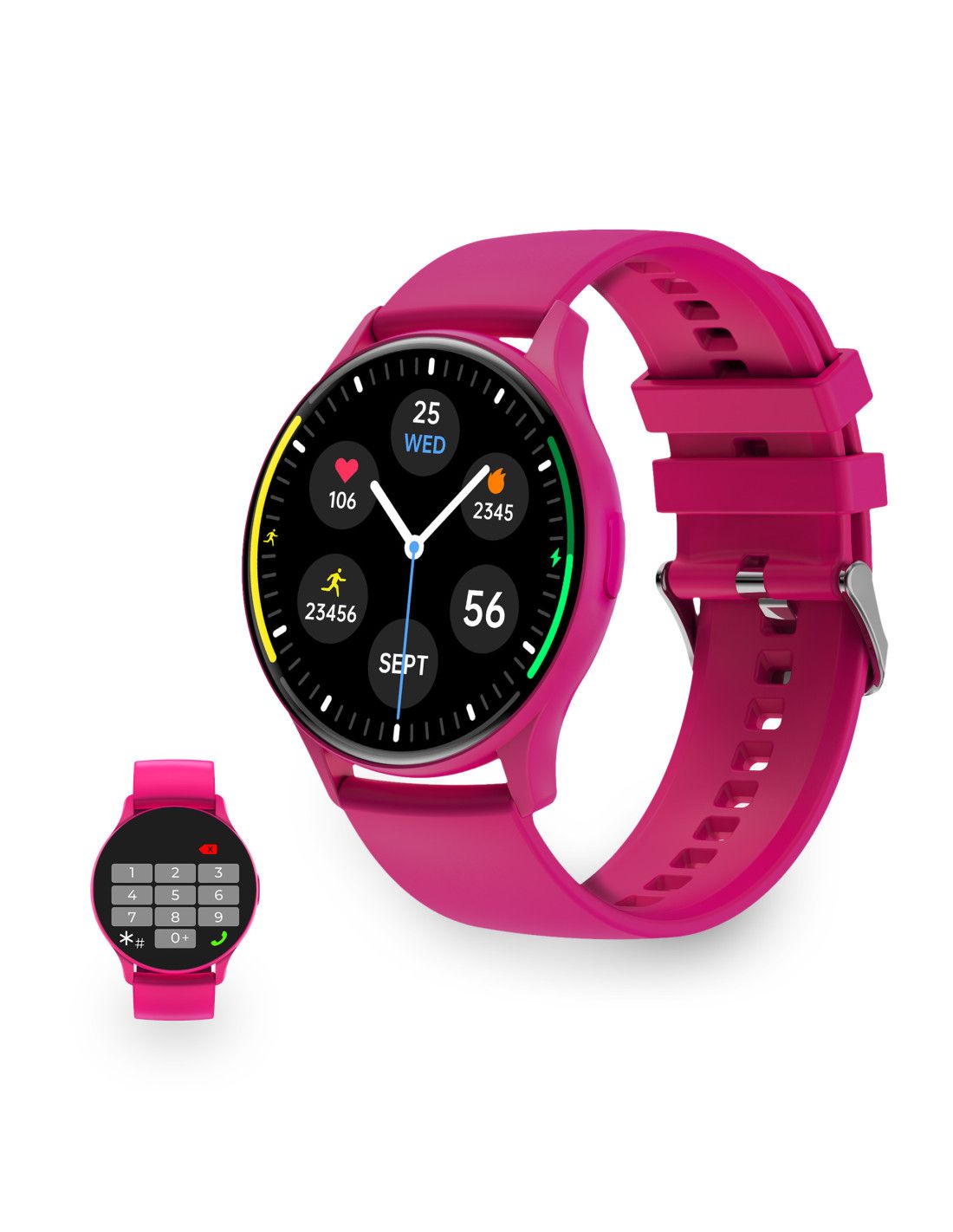 KSIX BXSW16F CORE AMOLED Pametni sat, FUCSIA