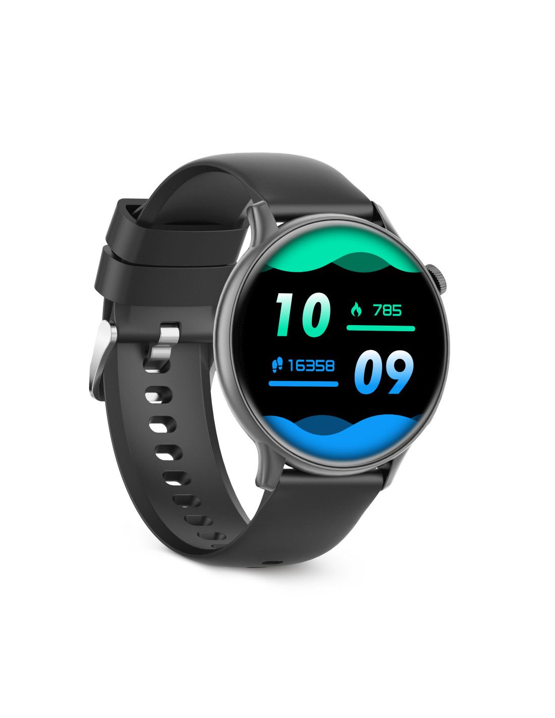 KSIX BXSW24N CORE2 AMOLED PAMETNI SAT, Crni