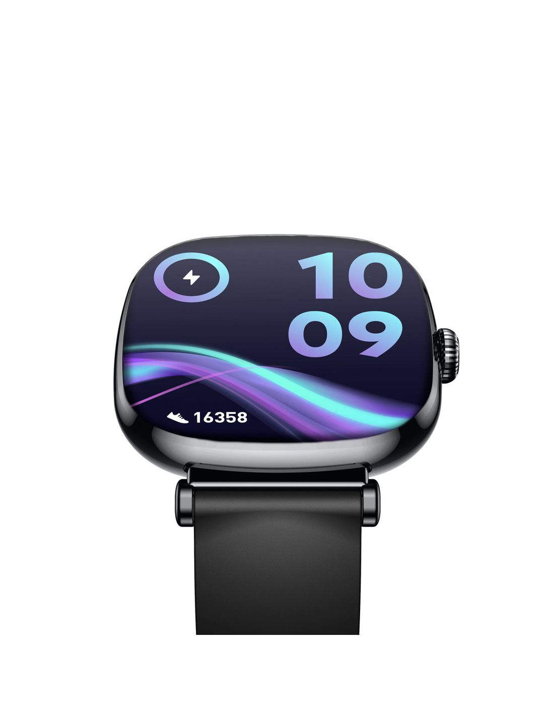 KSIX BXSW30N IRIA AMOLED 1.7" 4D PAMETNI SAT, METALNA +SIL.NARUKVICA, Crni
